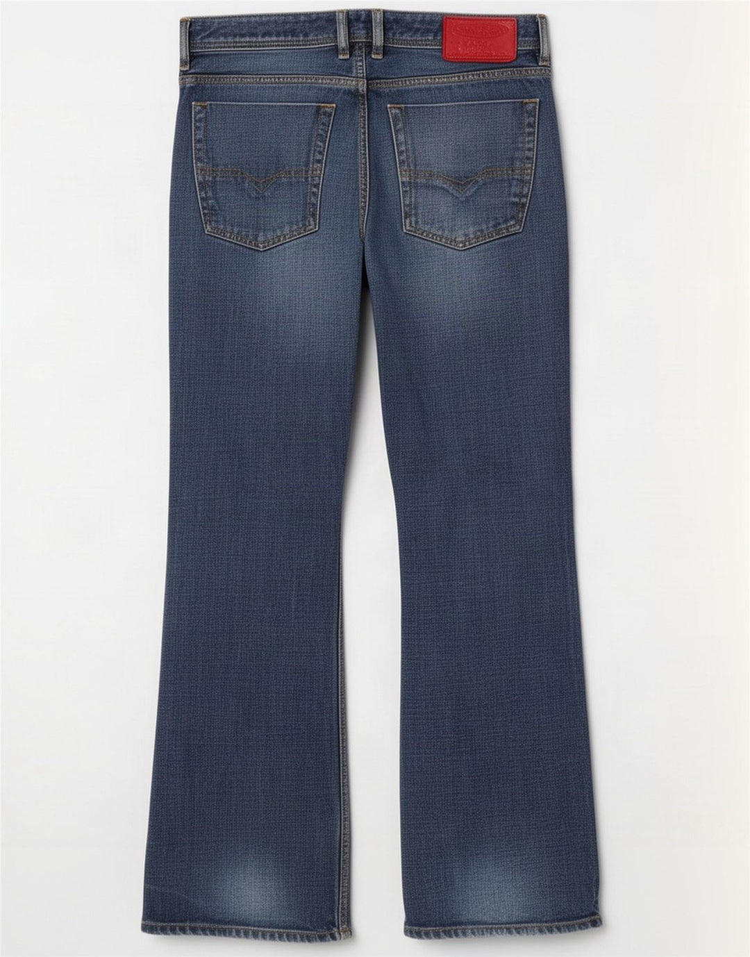 Diesel Bootcut-jeans til mænd W32 L31 Blue Cotton