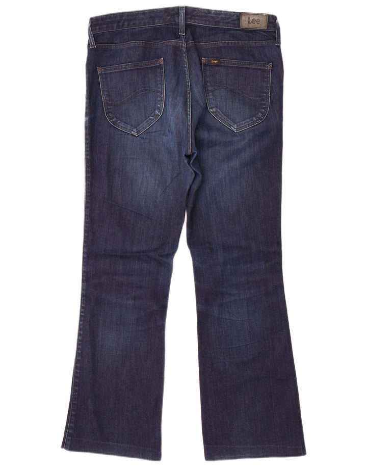 Lee Dame Marion Bootcut Jeans W32 L27 Marineblå Bomuld