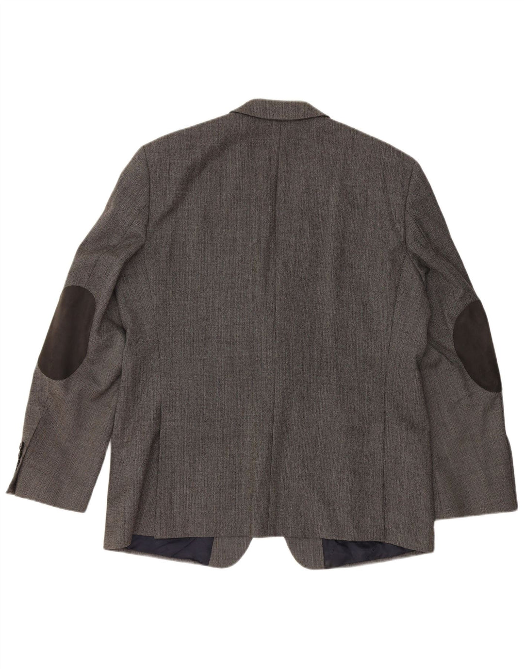 PIERRE CARDIN Herre 2-knaps blazerjakke UK 40 Large Grey Virgin Wool