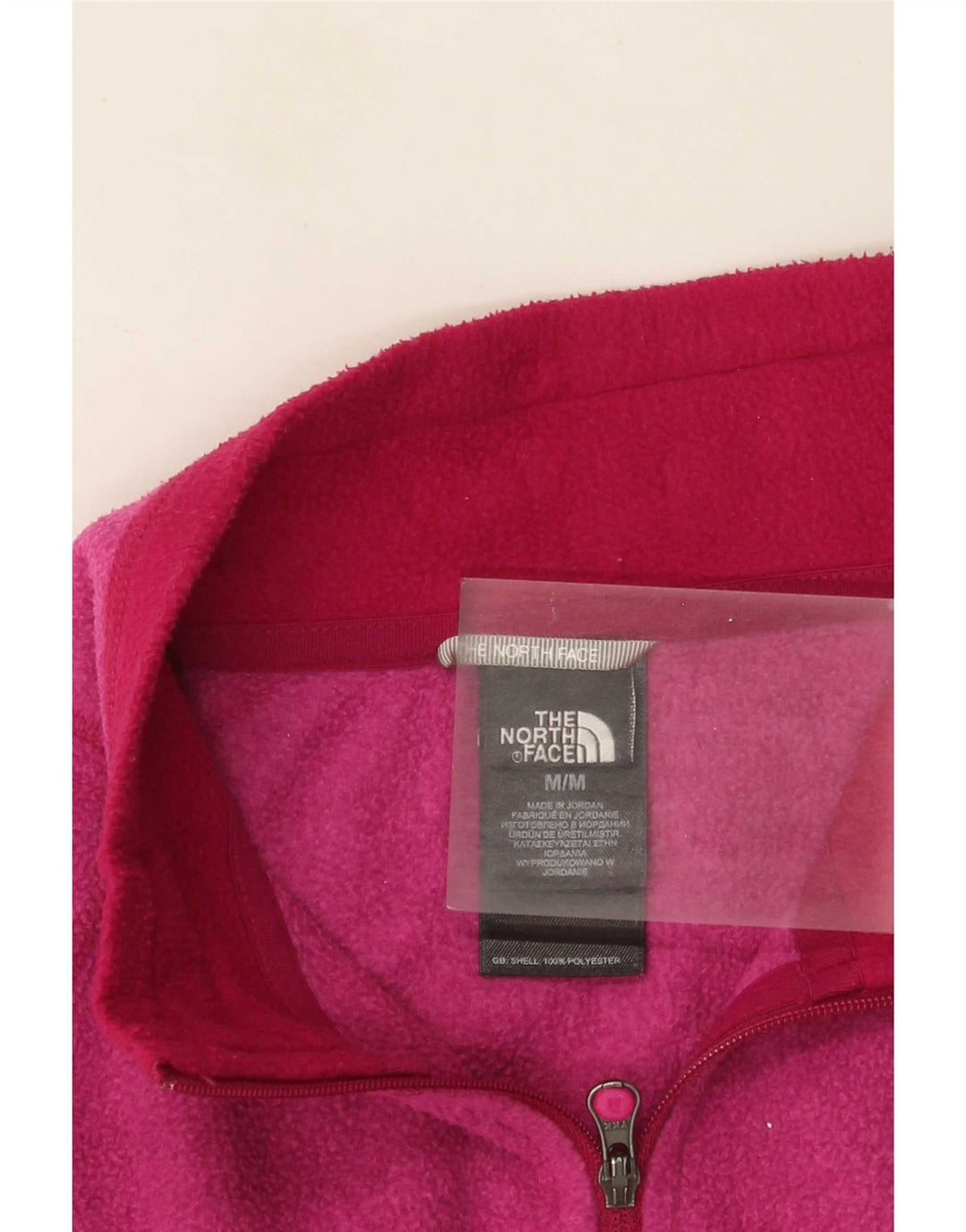 The North Face Dame Fleece Jumper med lynlås DK 12 Medium Pink Polyester