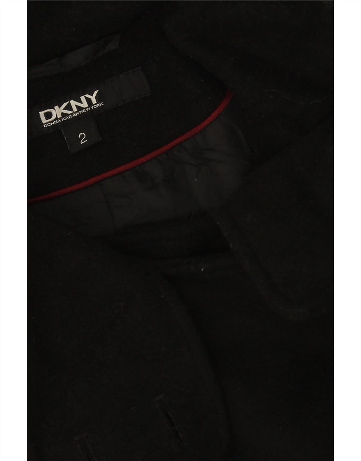 Dkny Dame Oversized Overfrakke US 2 XS Sort Uld