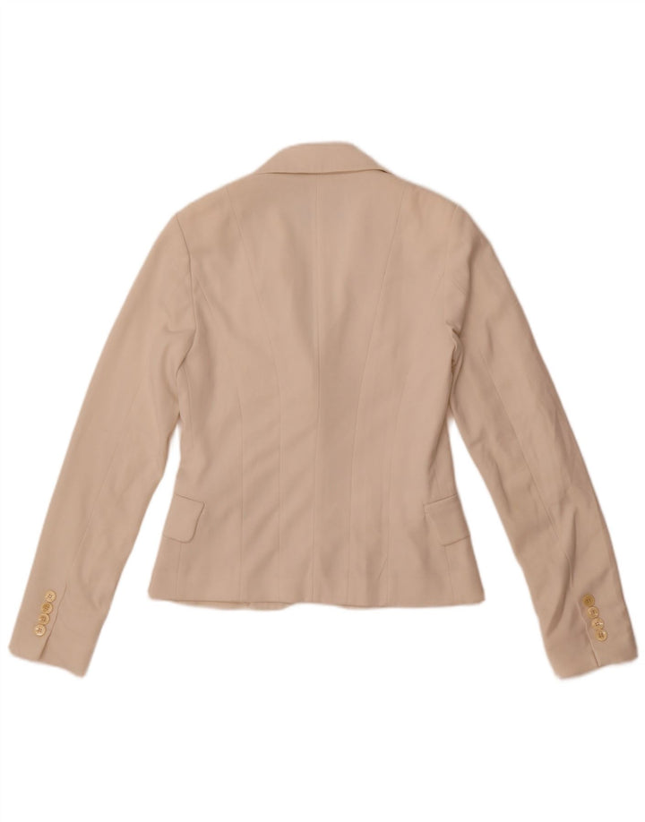 Guess By Marciano Dame 2 Button Blazer Jacket IT 40 Small White