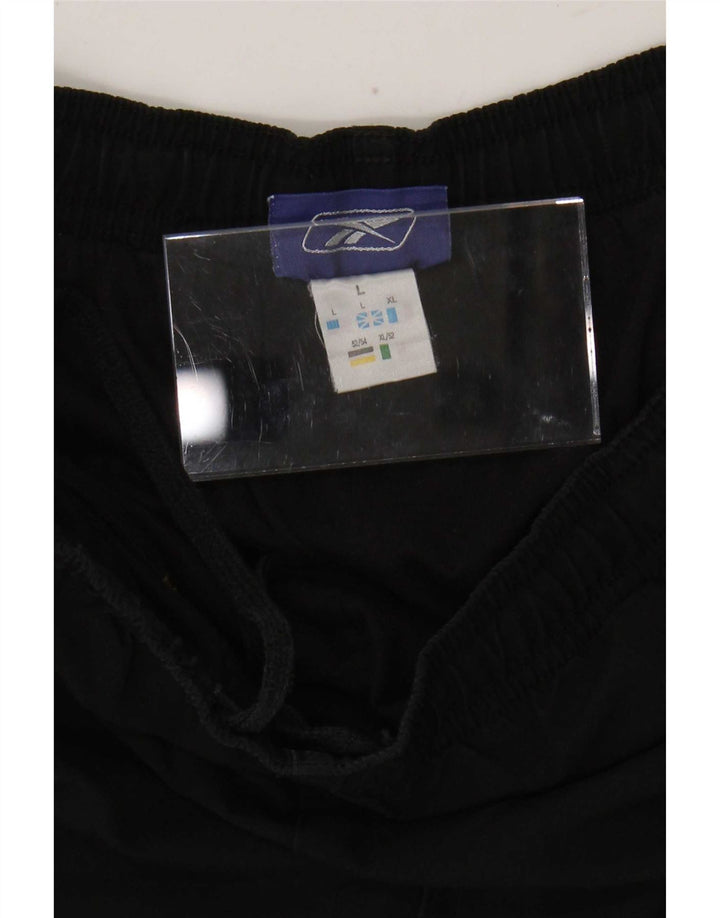 Reebok Herre træningsdragt Bukser Joggers Large Sort Polyester
