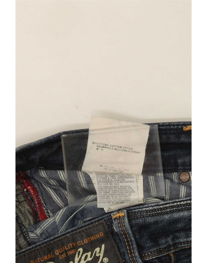 Replay Herre Lenaldo Straight Jeans W33 L32 Blå