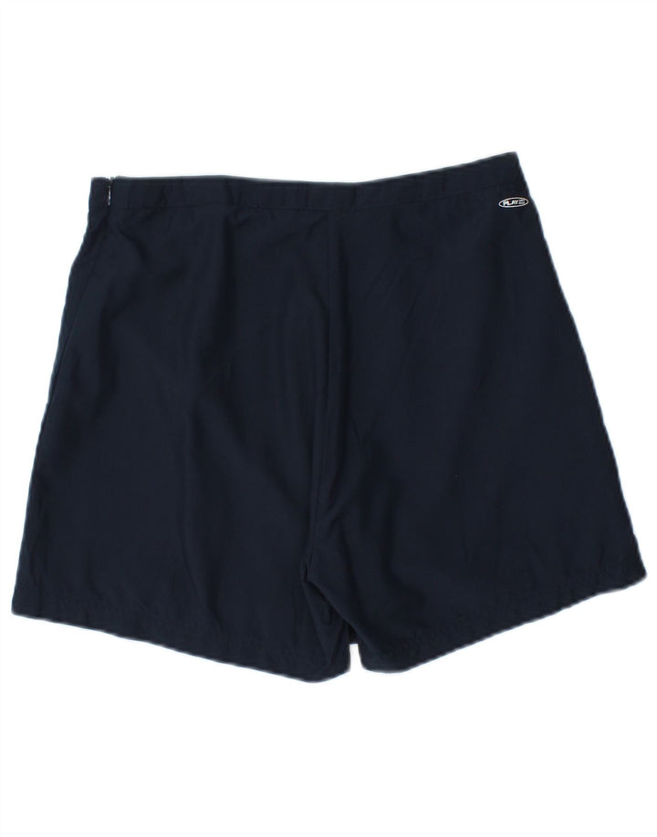 Reebok Womens Skort UK 10 Small Navy Blue Polyester