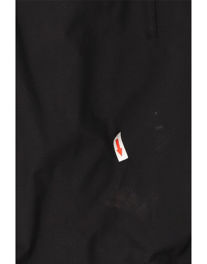 Superdry Womens The Windmac Regnjakke med hætte UK 18 XL Sort Polyester