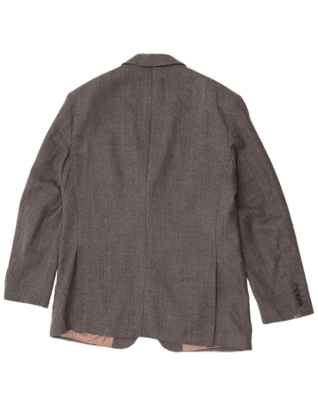 Marks & Spencer Herre 2-knaps blazerjakke UK 40 Medium Grey New Wool