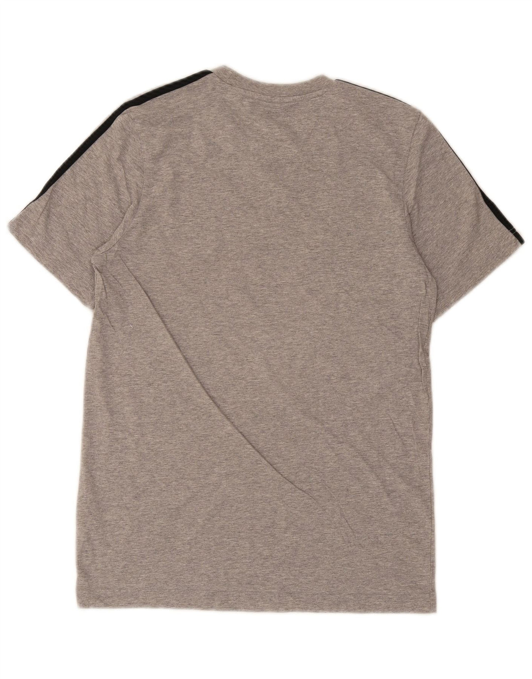 Adidas Herre T-Shirt Top Lille Grå Bomuld