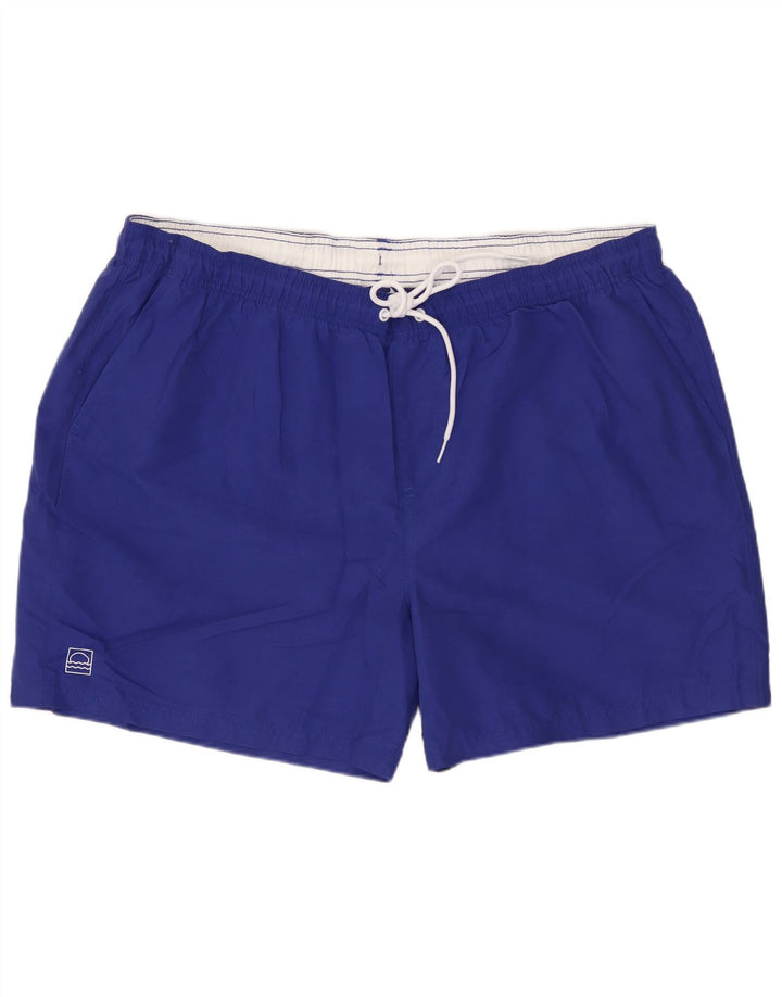 MARKS & SPENCER Badeshorts til mænd 2XL blå polyester