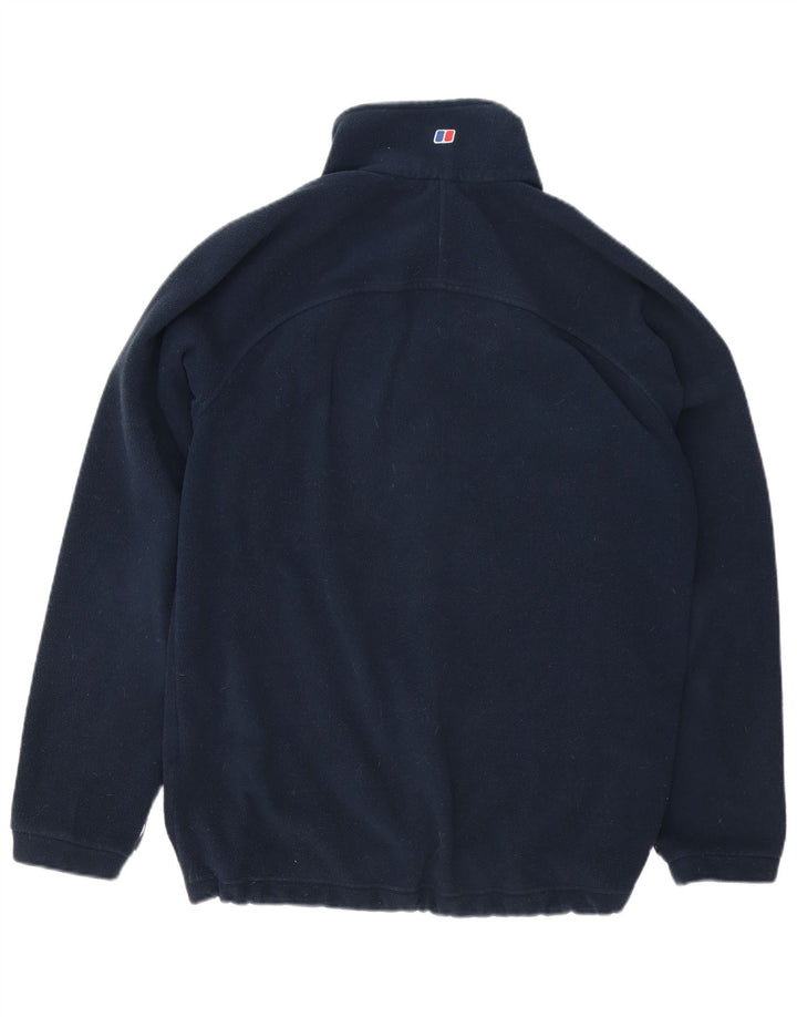 Berghaus Fleecejakke til mænd UK 40 Large Navy Blue Polyester