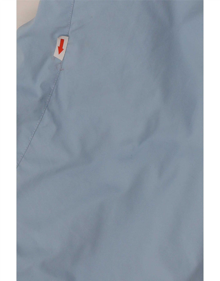 Columbia Dame Hætte Oversized regnjakke UK 10 Small Blue Colourblock