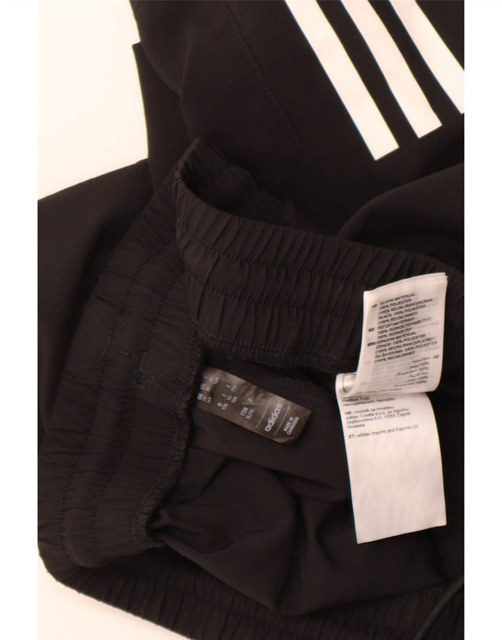 ADIDAS Boys Aeroready Sport Shorts 15-16 Years Black Polyester