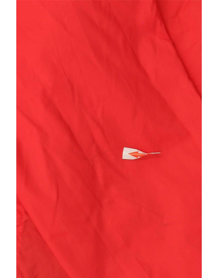 Columbia Regnjakke til kvinder UK 14 Medium Rød Nylon