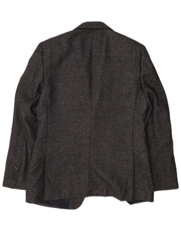 Reiss Herre 1 Knap Blazer Jacket UK 36 Small Navy Blue