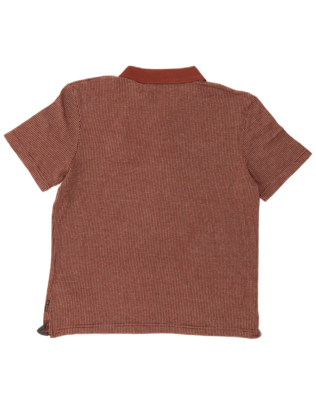 Ted Baker herre poloshirt størrelse 3 Medium brun stribet bomuld