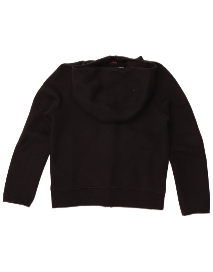 Nike hættetrøje med lynlås til drenge 10-11 år Medium Sort bomuld