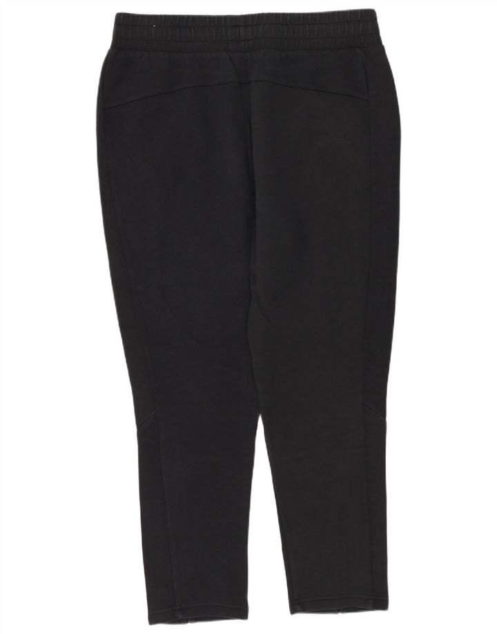 PUMA Træningsdragtsbukser til mænd Stor sort bomuld