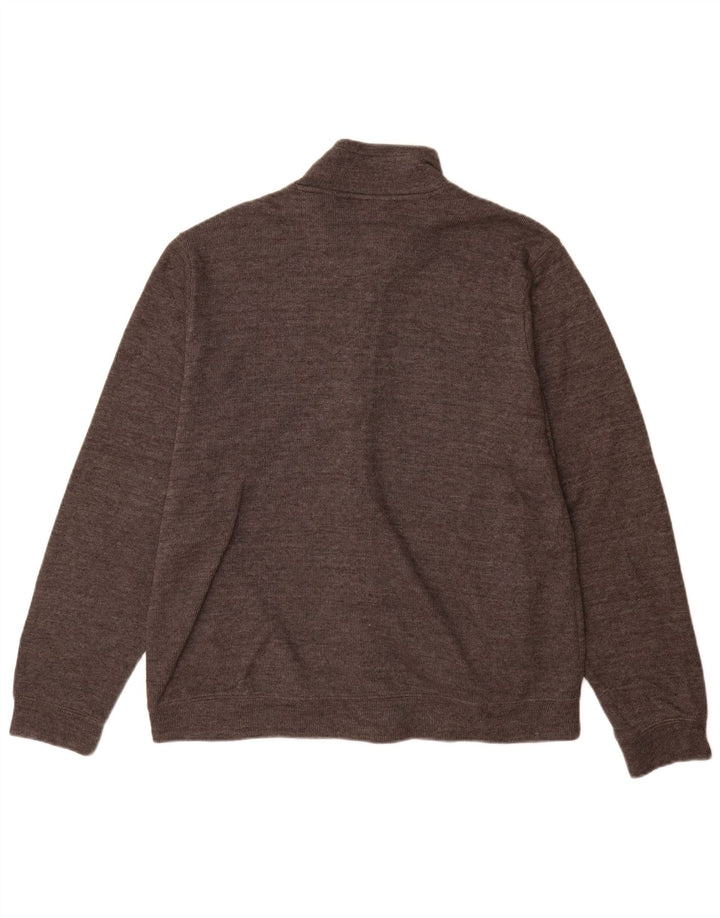 Pierre Cardin Herre Cardigan Sweater XL Grå Bomuld