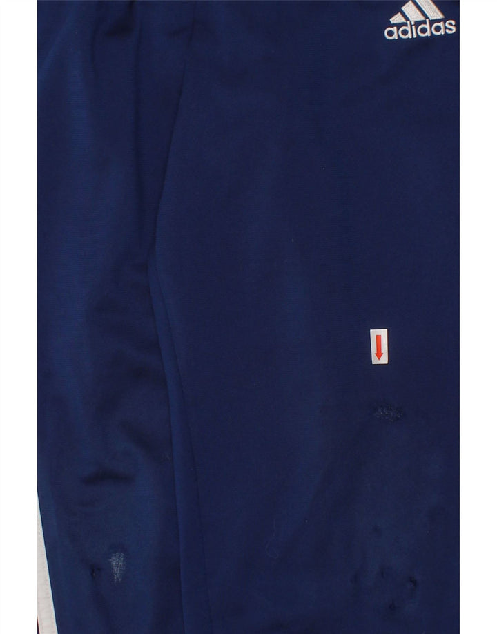 ADIDAS Boys Tracksuit Trousers Joggers 11-12 Years  Navy Blue Polyester Vintage Adidas and Second-Hand Adidas from Messina Hembry 