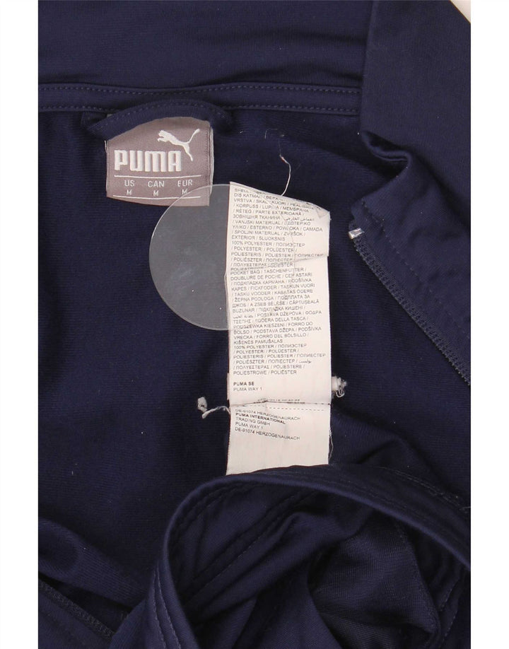 Puma Træningsdragt til mænd Topjakke Medium Marineblå Colourblock Polyester