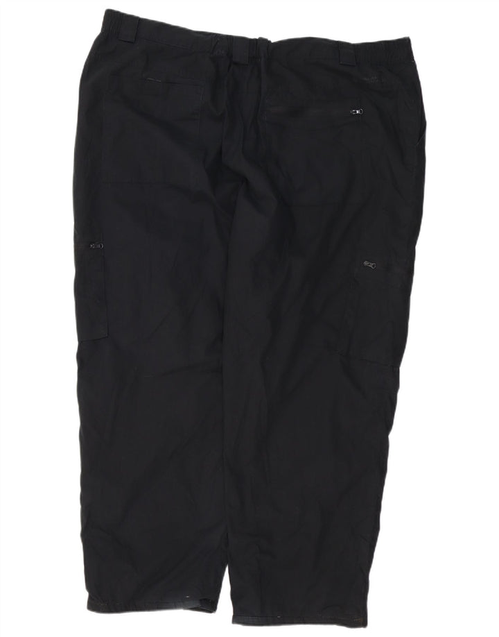 MOUNTAIN WAREHOUSE Herre Straight Cargo Bukser W44 L27 Sort Polyester