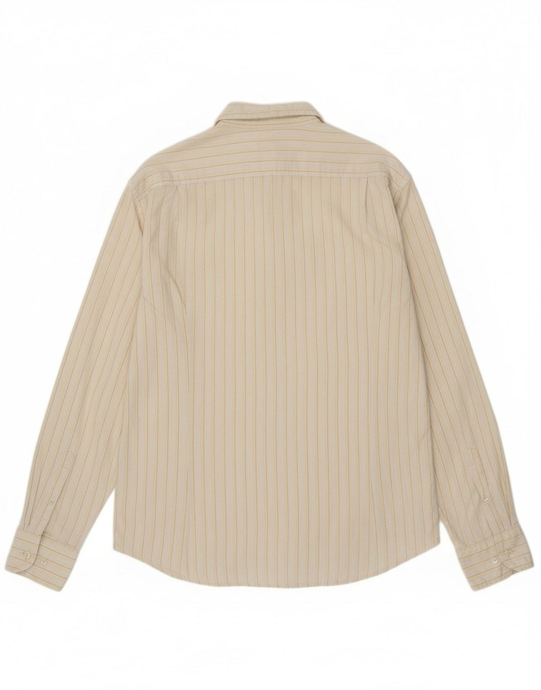 Kappa herreskjorte XL Off White Nålestribet bomuld