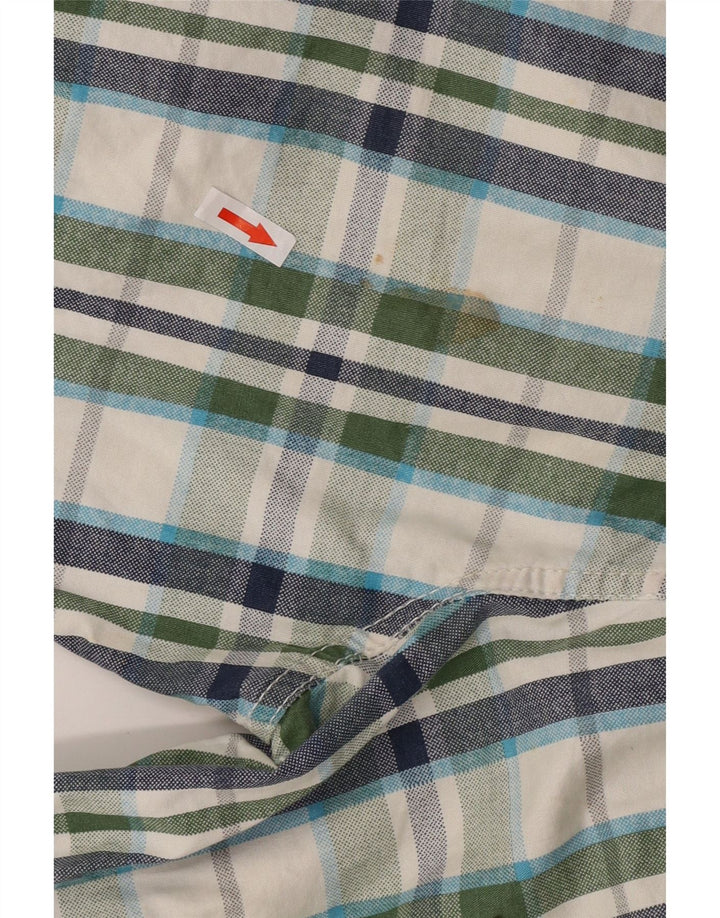 ZONE Herre Cargo Shorts IT 46 Small W32 Flerfarvet ternet bomuld