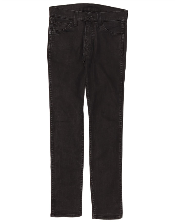 Levi's Slim Jeans til kvinder W30 L29 sort bomuld
