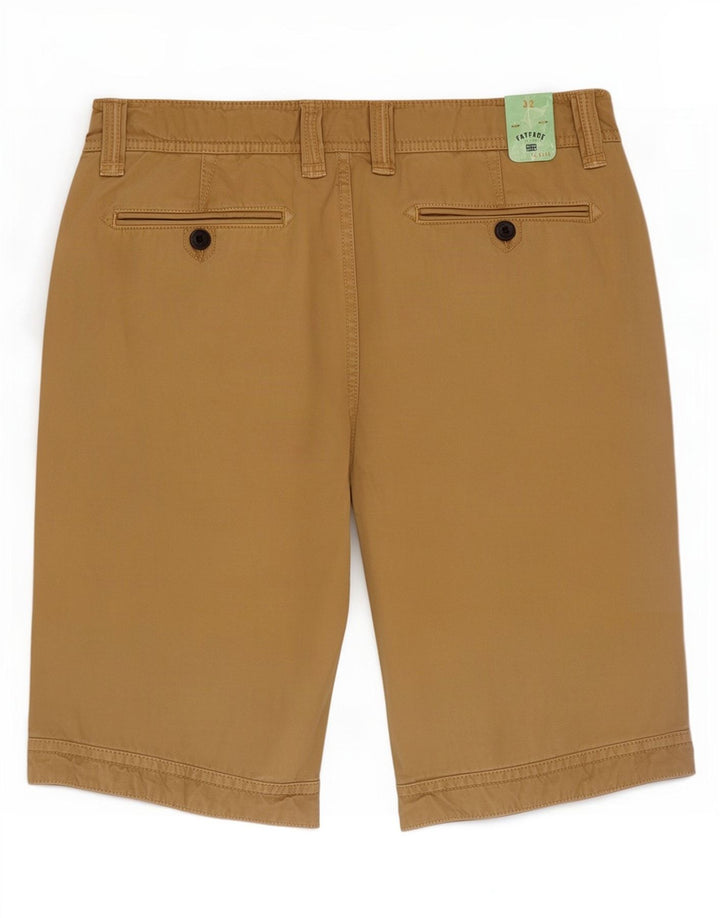 Fat Face Herre Chino Shorts W32 Medium Beige Bomuld