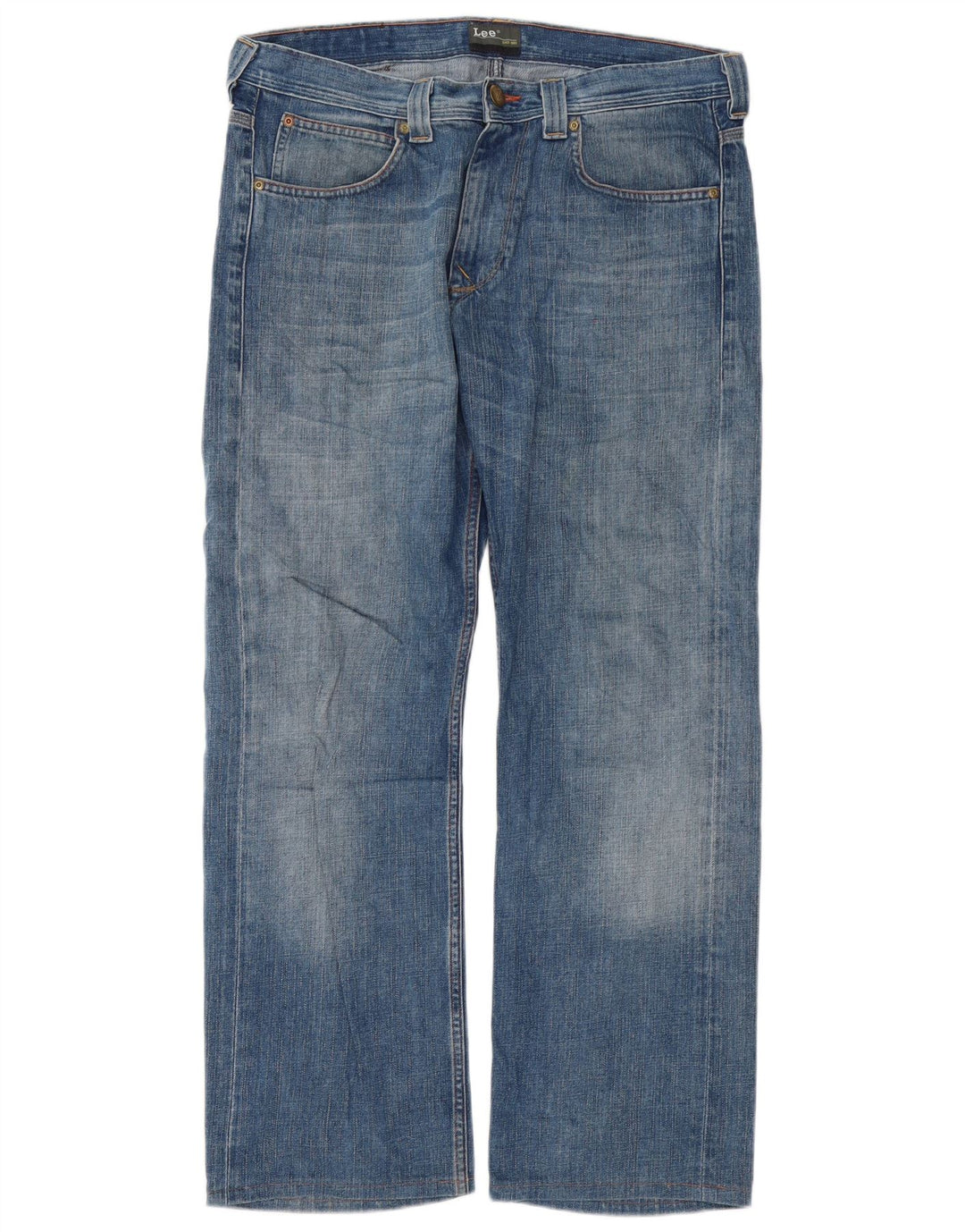 LEE Herre Kent Løse Jeans W32 L32 Blå Bomuld