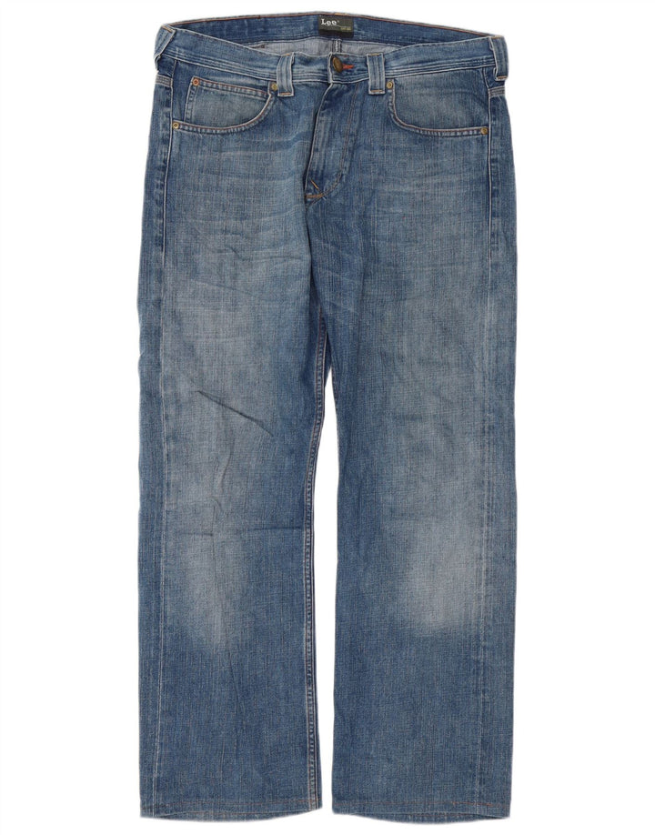 LEE Herre Kent Løse Jeans W32 L32 Blå Bomuld