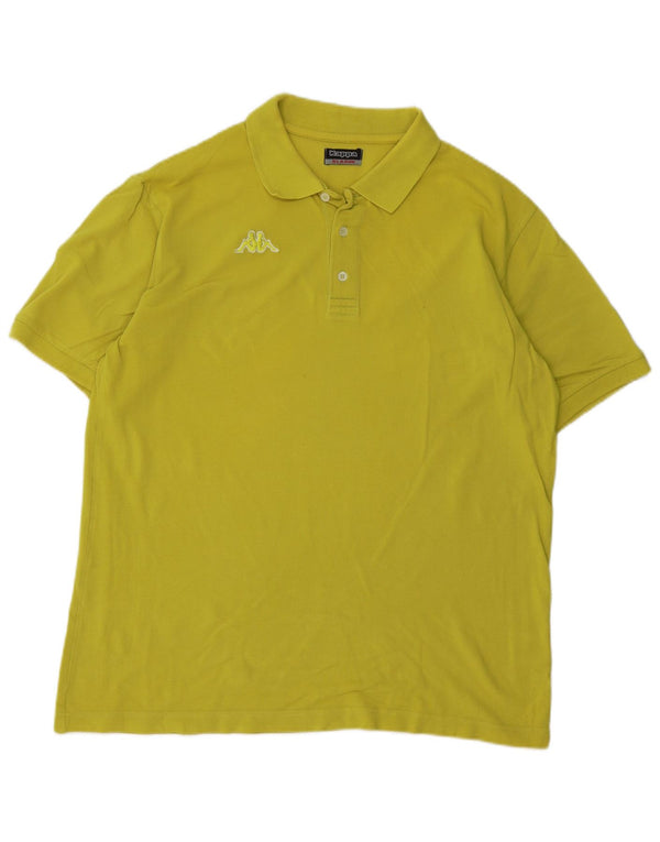 Kappa herre poloshirt XL Grøn bomuld