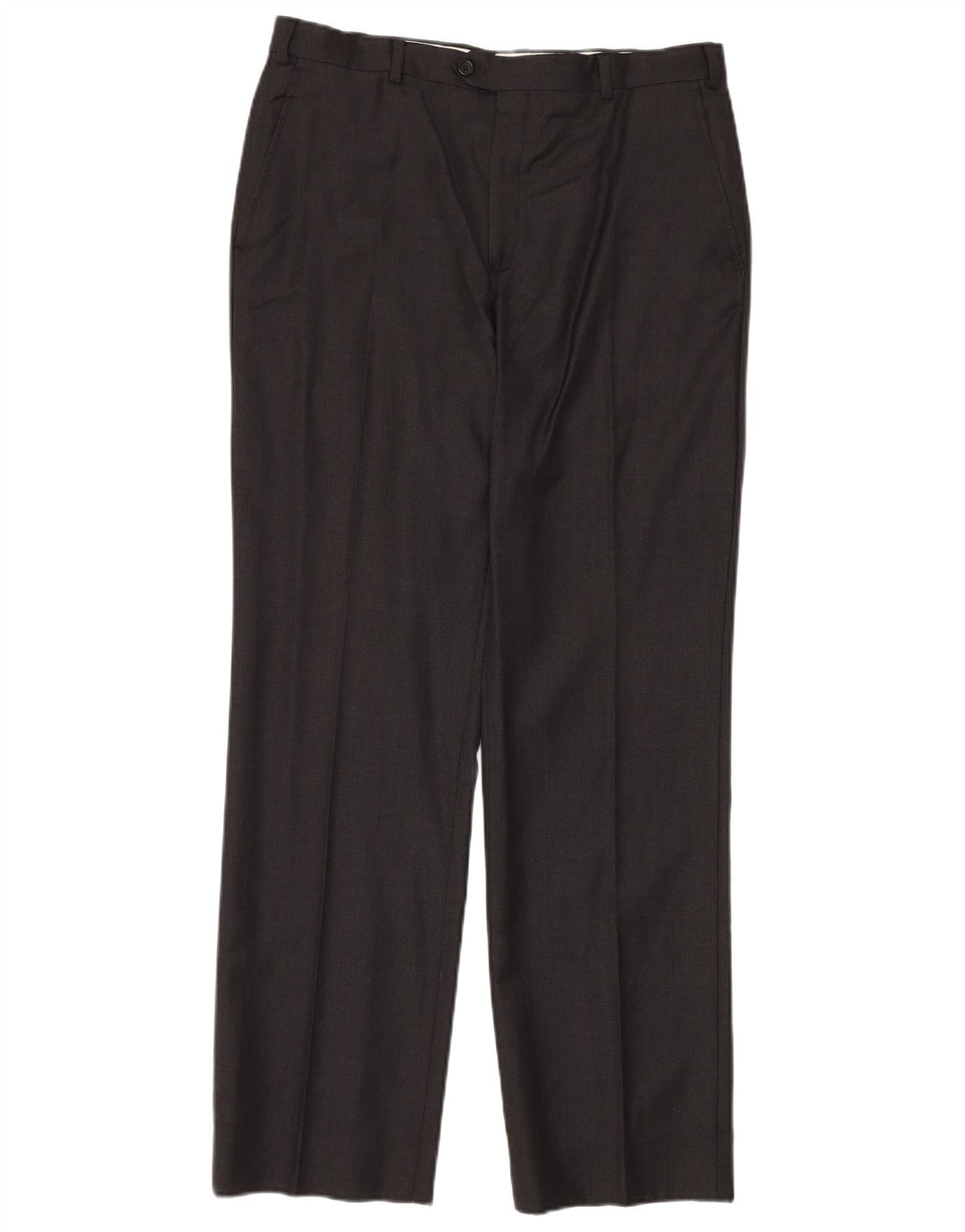 AQUASCUTUM Herre 2-knap 2-delt jakkesæt UK 40 Large W34 L32 Grå Uld