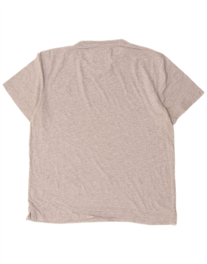 Crew Clothing Herre T-Shirt Top Stor Grå Bomuld