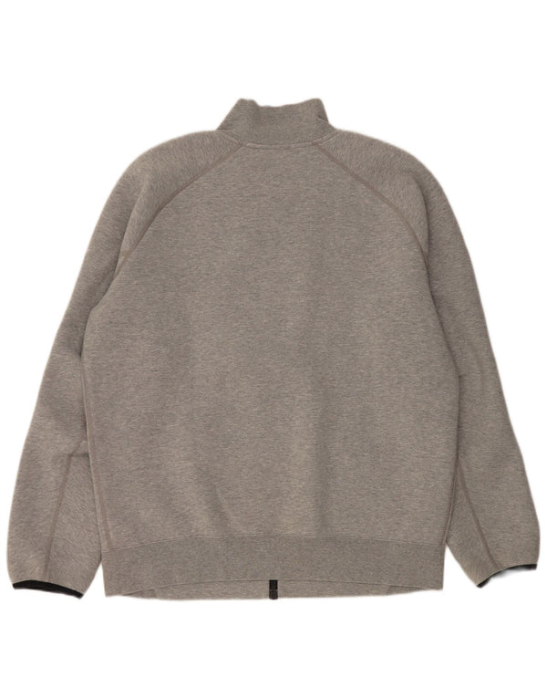 Nike Herre vindtæt Regular Fit træningsdragt Topjakke XL Grå Colourblock