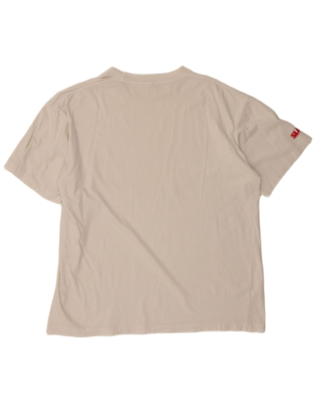 SLAM Herre Grafisk T-Shirt Top 2XL Hvid