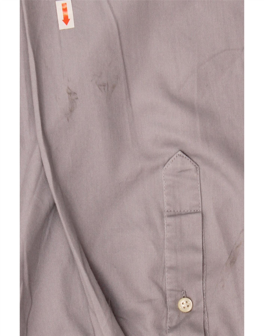 IZOD Herreskjorte 2XL Grå Bomuld