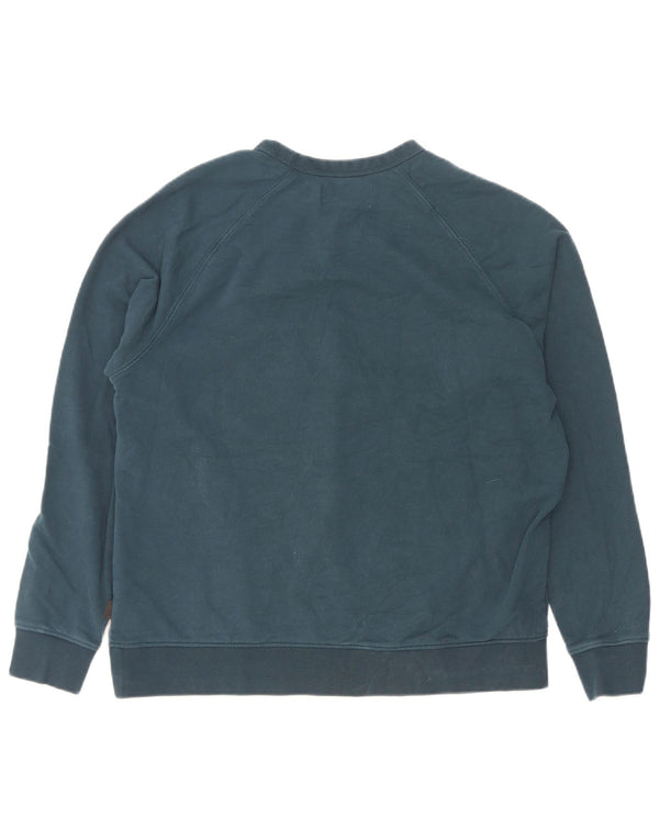 Marks & Spencer Herre sweatshirt Jumper Medium Blue Bomuld