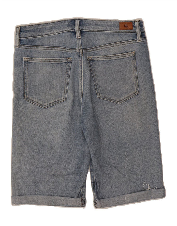 RALPH LAUREN Womens Denim Shorts US 6 Medium W30 Blue Cotton Vintage Ralph Lauren and Second-Hand Ralph Lauren from Messina Hembry 