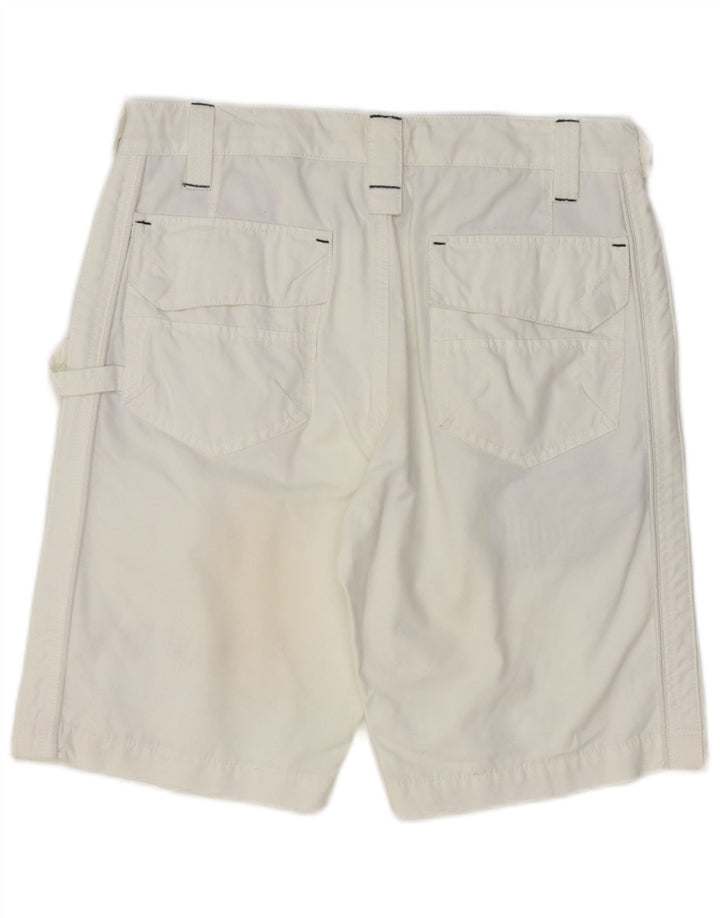ELLESSE Chino Shorts til mænd IT 48 Medium W32 Hvid Bomuld