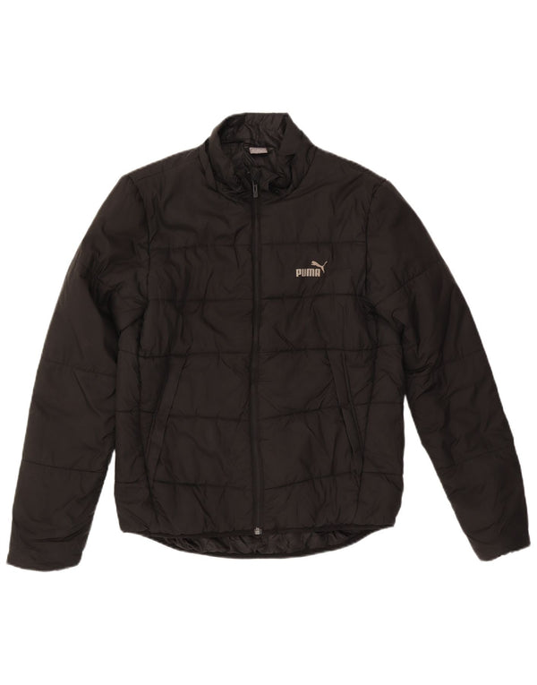 Puma Pige Polstret Jakke 15-16 År Sort Polyester