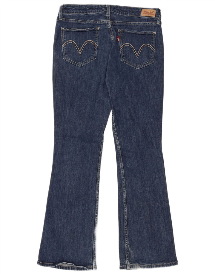 LEVI'S Dame Bootcut Jeans W32 L30 Blå