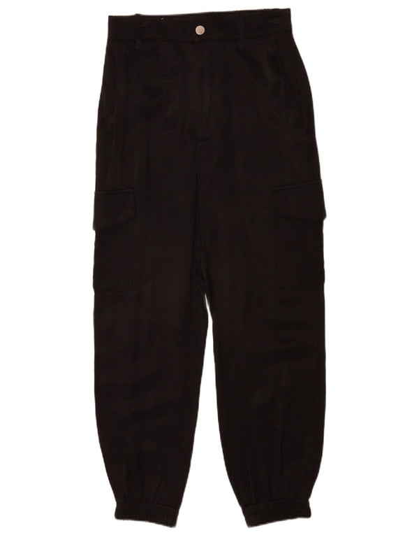 Zara Joggers Cargo Bukser Small W26 L28 Sort