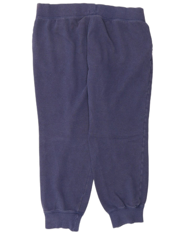 Adidas grafiske træningsdragtbukser til kvinder Joggers UK 16/18 Large Navy Blue
