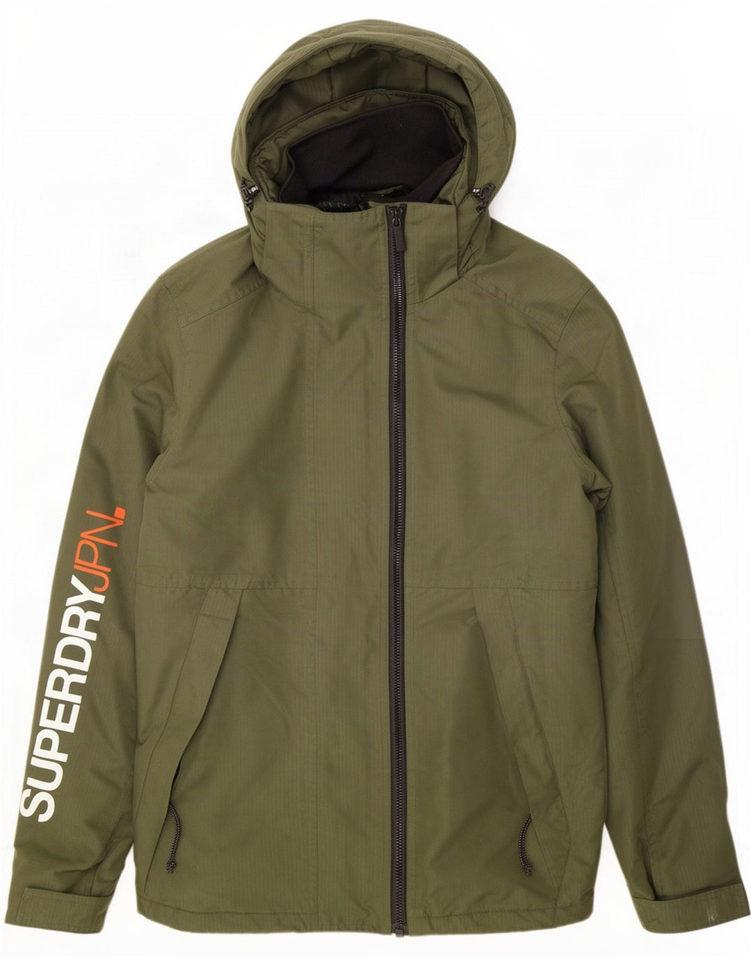 Superdry Windyachter Graphic Windbreaker Jacket UK 38 Medium Green