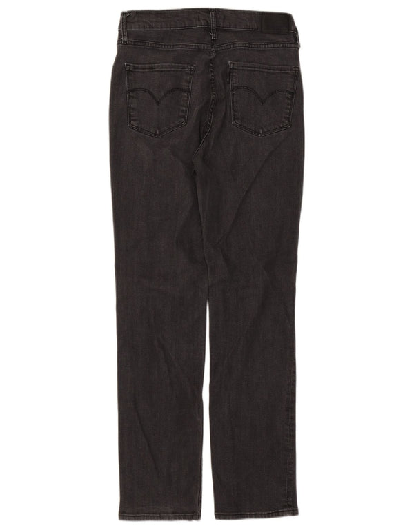 Levi's Womens 724 Højtaljede lige jeans W30 L30 Grå