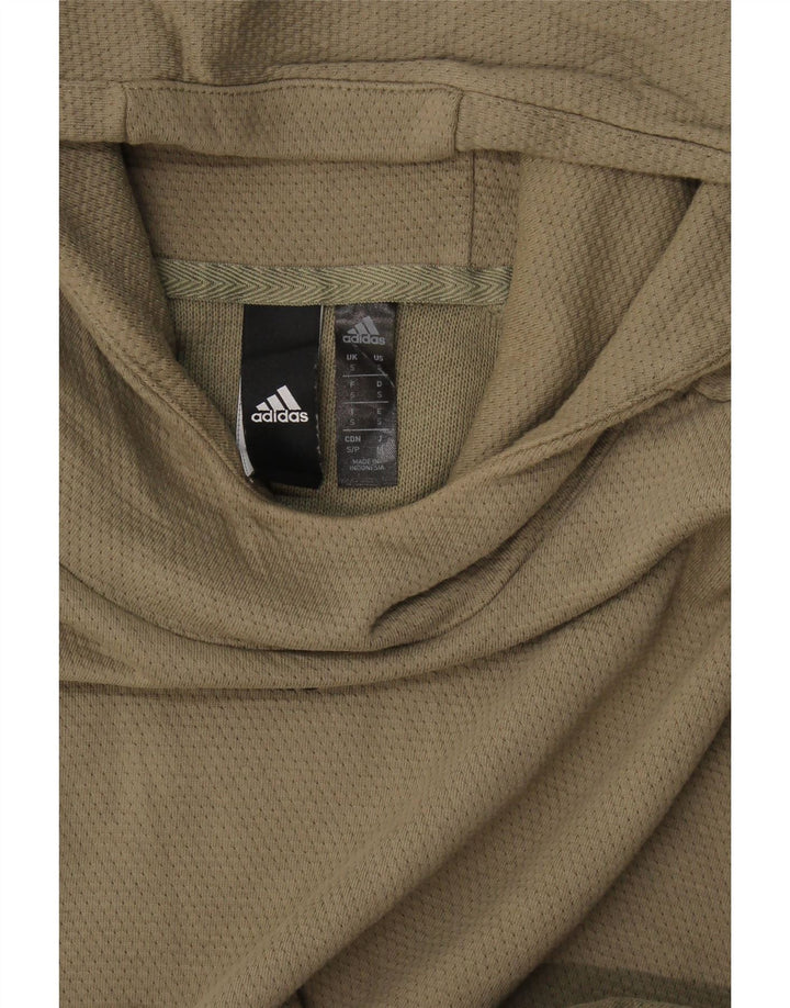 Adidas hættetrøje til mænd Small Khaki