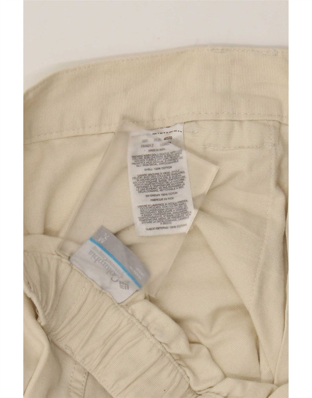 Columbia Herre Cargo Shorts Medium W32 Beige Bomuld