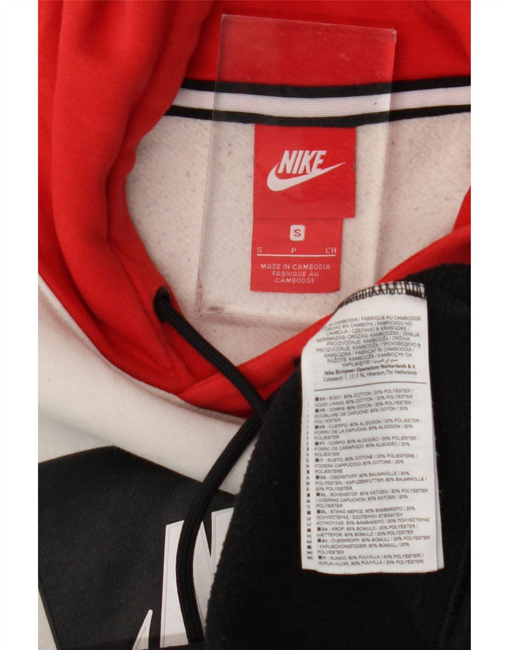 Nike grafisk hættetrøje til mænd, lille flerfarvet Colourblock Bomuld