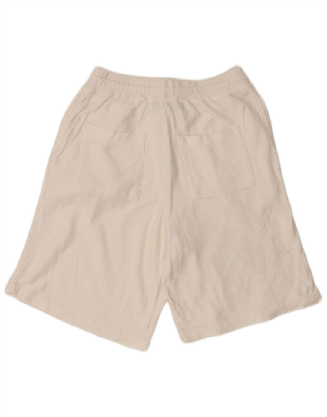 Zara Herre Sportshorts Små hvide Bomuld